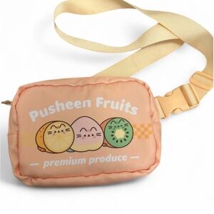 🆕 Pusheen Peach and Green Standalone Pouch